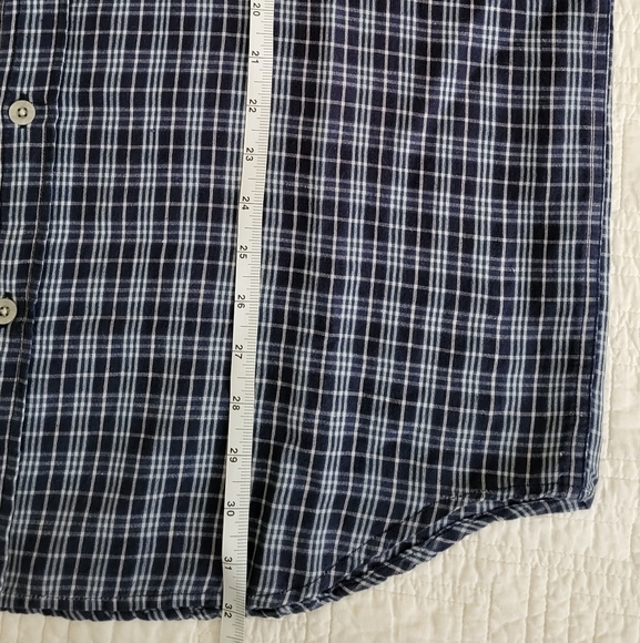 The North Face Men's Large A5 Series S/S Shirt Blue - Picture 5 of 7